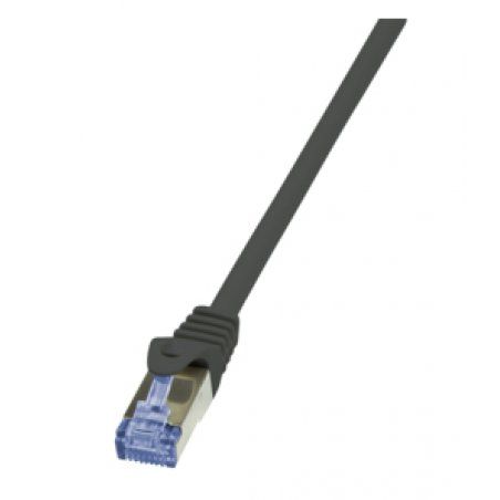 LogiLink 15 m Cat7 S/FTP câble de réseau Noir S/FTP (S-STP)