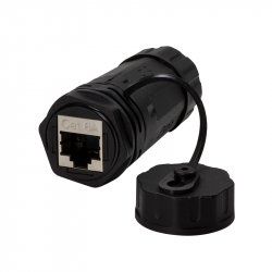 LogiLink NP0084 connecteur de fils RJ-45 Noir
