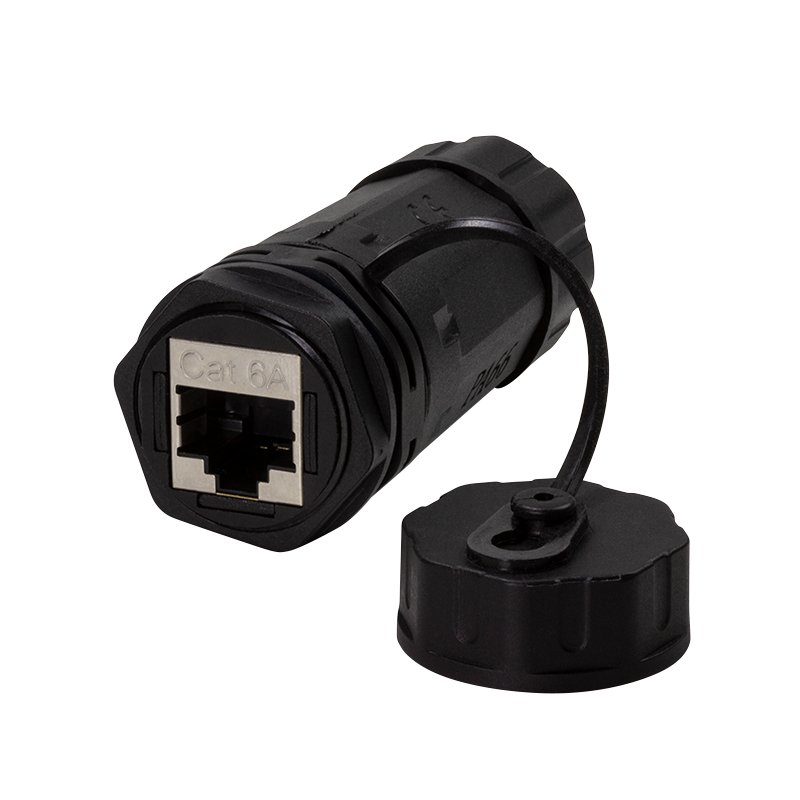 LogiLink NP0084 connecteur de fils RJ-45 Noir