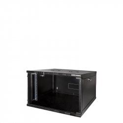 LogiLink W06B54B étagère 6U Rack monté sur le mur Noir