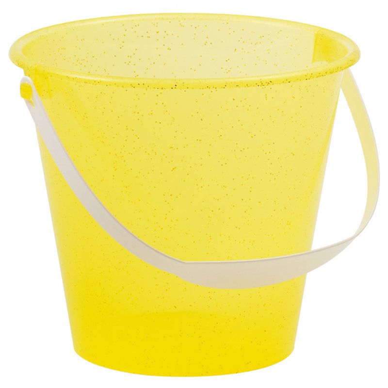 SEAU VIDE DECOR PAILLETE 17CM