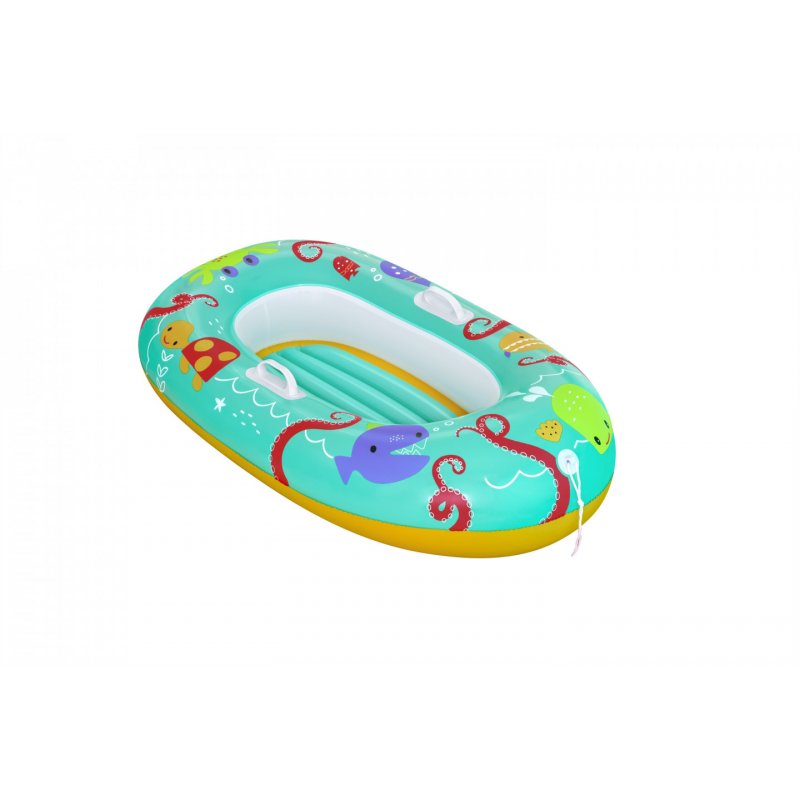 Bestway Bateau gonflable pour bébé Happy Crustacean 1,19 m