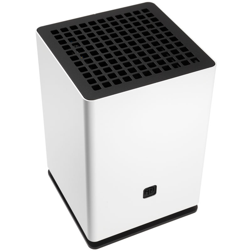 HGC compatible Osmi 3.1 Aluminium Mini-ITX Gehäuse - weiß