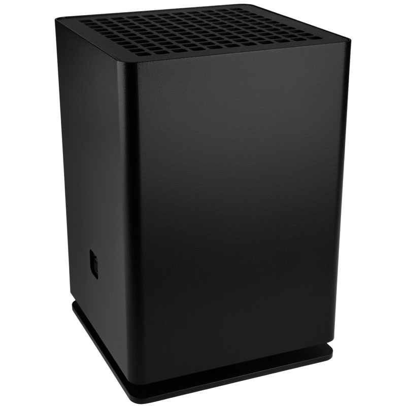 HGC compatible Osmi 3.1 Aluminium Mini-ITX Gehäuse - schwarz