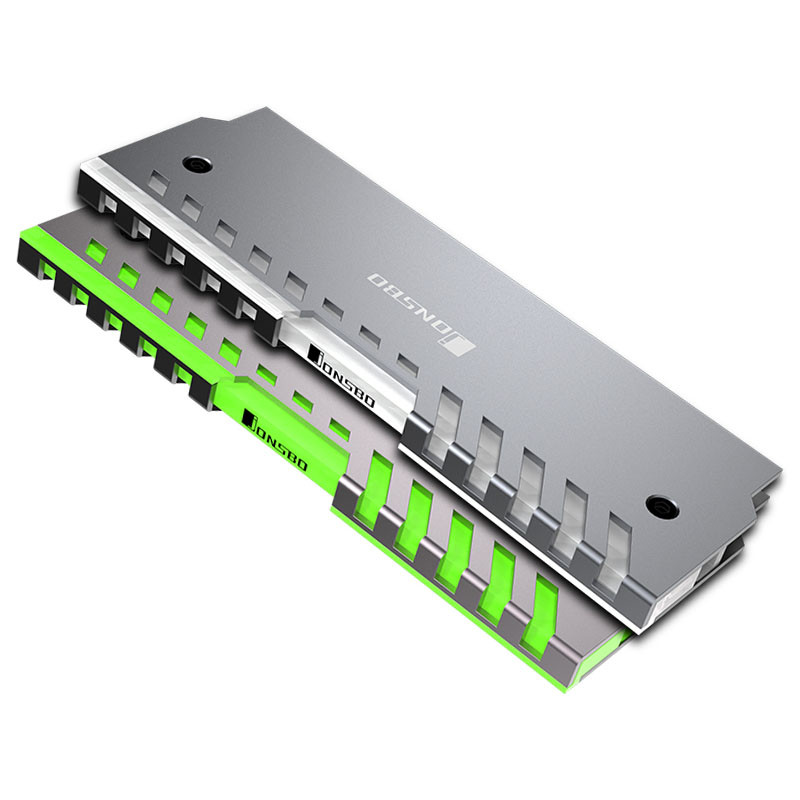 Jonsbo compatible NC-2 2x RGB-RAM Kühler - silber