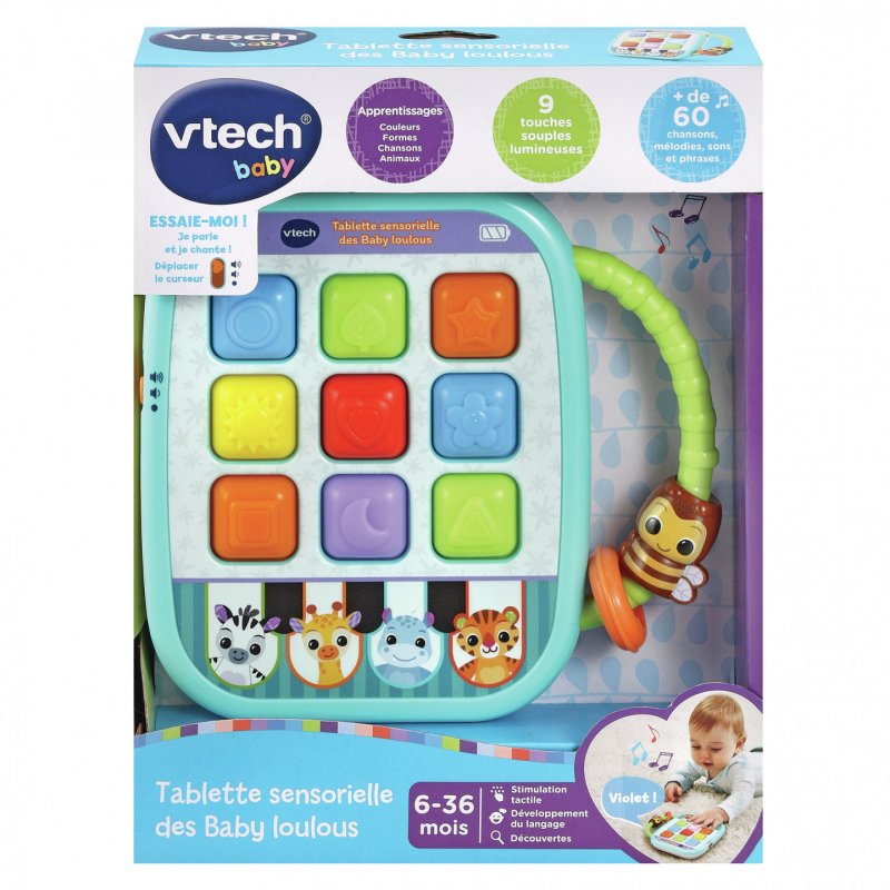 VTech Baby TABLETTE SENSORIELLE DES LOULOUS