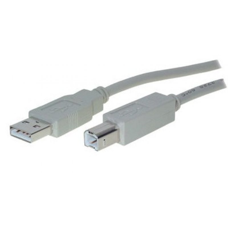 USB2.0 A-B (ST-ST) 1,8m Grey
