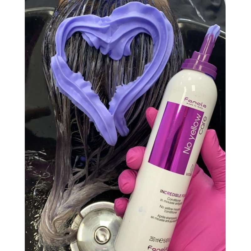 Fanola - No Yellow Incredible Foam 250 ml