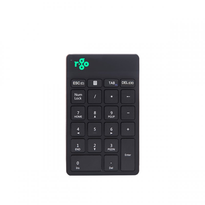 R-Go Tools Numpad Break RGOCONMWLBL clavier numérique Universel Bluetooth Noir