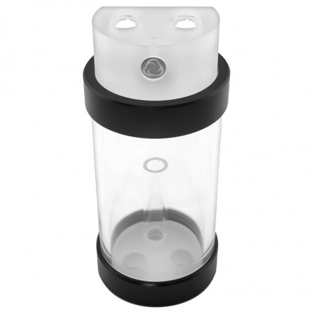 Singularity compatible Computers Protium Ausgleichsbehälter 100mm - Acryl, matt transparent, schwarz