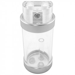 Singularity compatible Computers Protium Ausgleichsbehälter 100mm - Acryl, silber