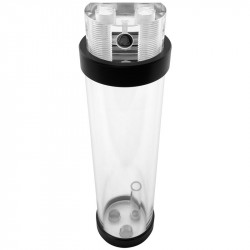 Singularity compatible Computers Protium Ausgleichsbehälter 200mm - Acryl, schwarz