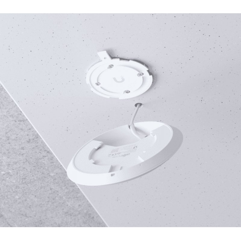 Ubiquiti U6 point d'accès réseaux locaux sans fil 2402 Mbit/s Blanc Connexion Ethernet, supportant l'alimentation via