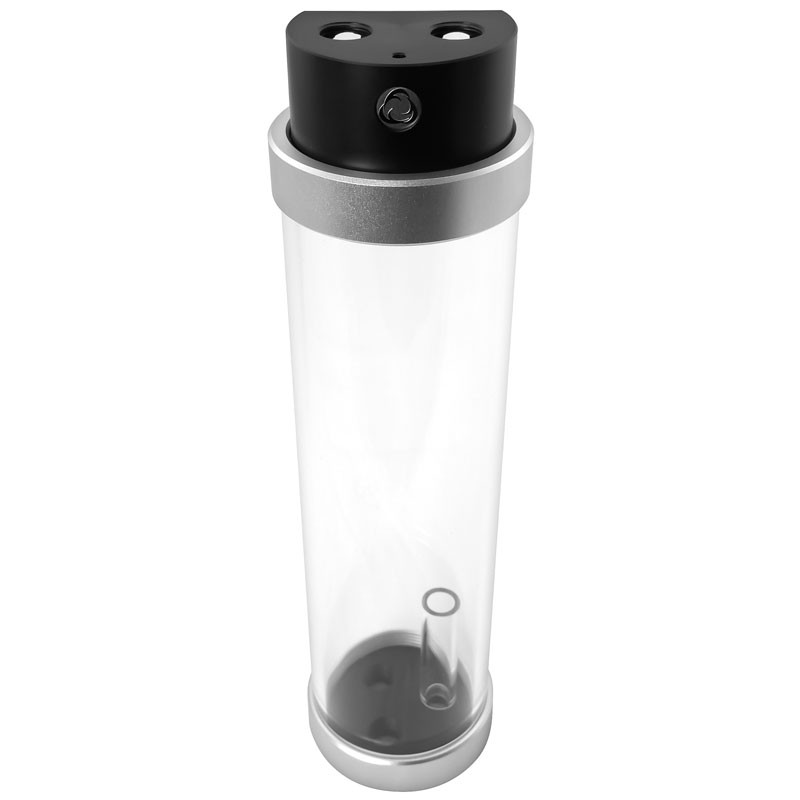 Singularity compatible Computers Protium Ausgleichsbehälter 200mm - Acetal, schwarz/silber