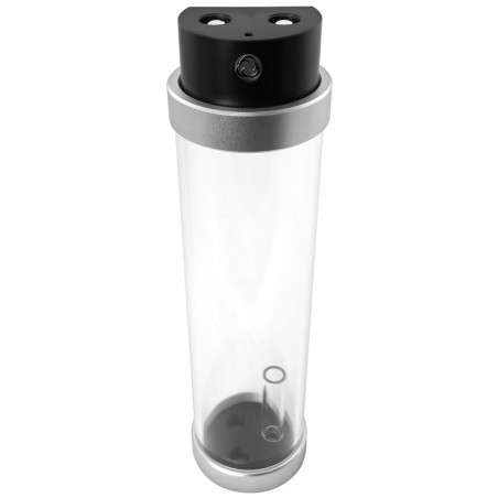 Singularity compatible Computers Protium Ausgleichsbehälter 200mm - Acetal, schwarz/silber