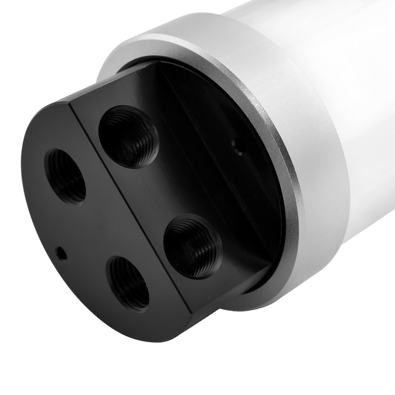 Singularity compatible Computers Protium Ausgleichsbehälter 200mm - Acetal, schwarz/silber