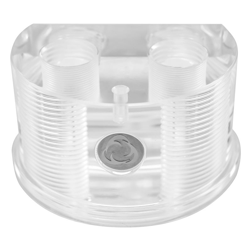 Singularity compatible Computers Protium Quad Port Cap, Deckel für Ausgleichsbehälter- Acryl