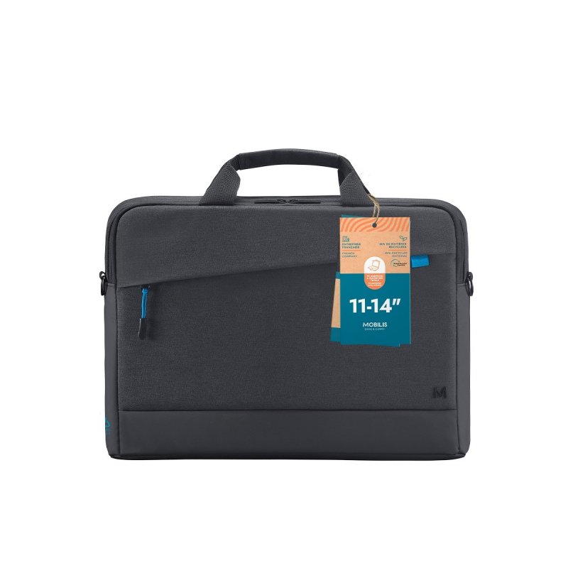 Mobilis 025027 notebook case 35.6 cm (14") Briefcase Black