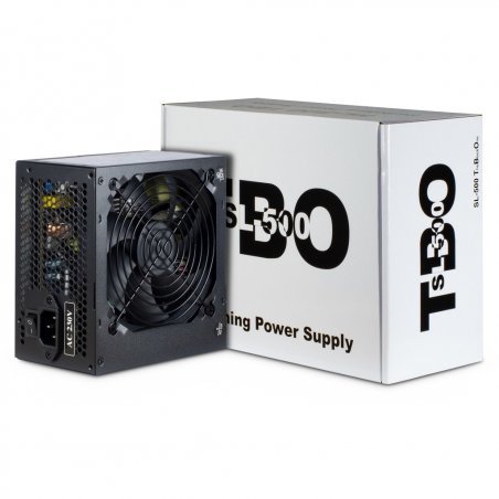Inter-Tech SL-500 TBO unité d'alimentation d'énergie 500 W 20+4 pin ATX ATX Noir