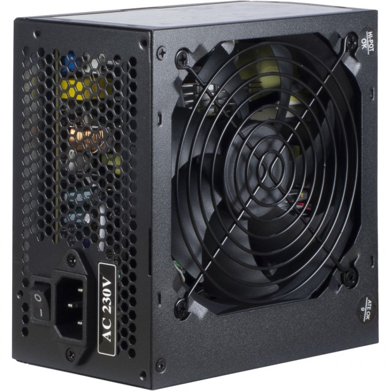 Inter-Tech SL-500 TBO unité d'alimentation d'énergie 500 W 20+4 pin ATX ATX Noir