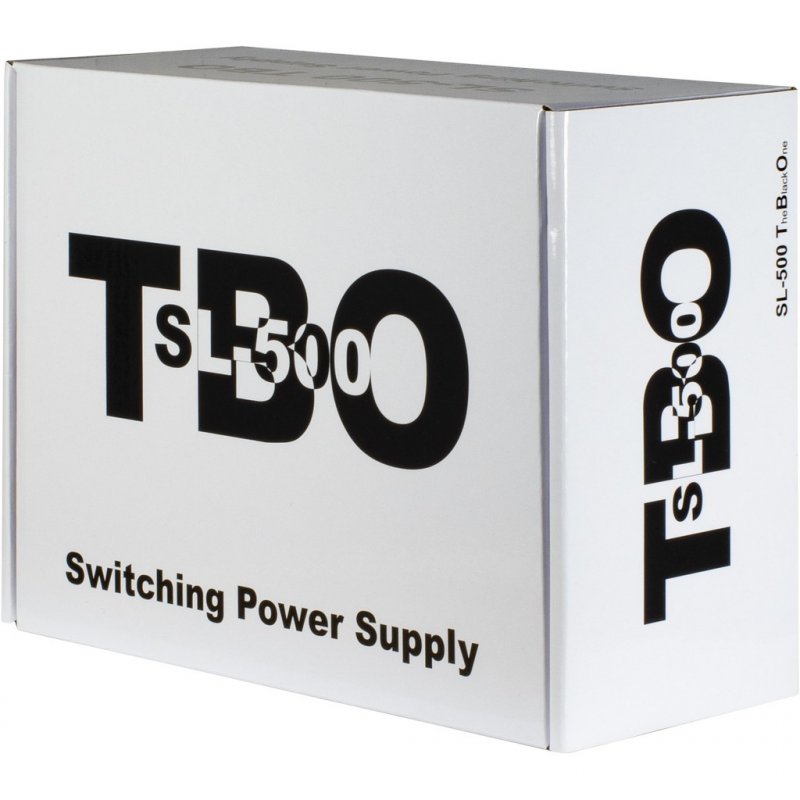 Inter-Tech SL-500 TBO power supply unit 500 W 20+4 pin ATX ATX Black