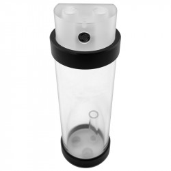 Singularity compatible Computers Protium Ausgleichsbehälter 150mm - Acryl, matt transparent, schwarz