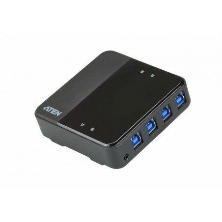 ATEN Commutateur de partage des périphériques USB 3.2 Gen1 à 4 x 4 ports