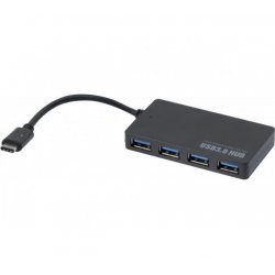 Hypertec 021308-HY interface hub USB 3.2 Gen 1 (3.1 Gen 1) Type-C 5000 Mbit/s Black