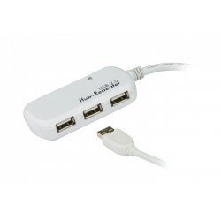 4-Port USB 2.0 Extender Hub 60m