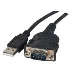 CUC Exertis Connect 040341 serial cable Black 1 m USB Type-A DB-9