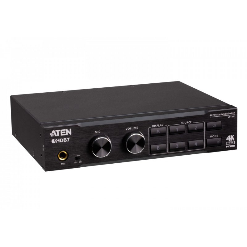ATEN 4 x 2 True 4K Presentation Matrix Switch