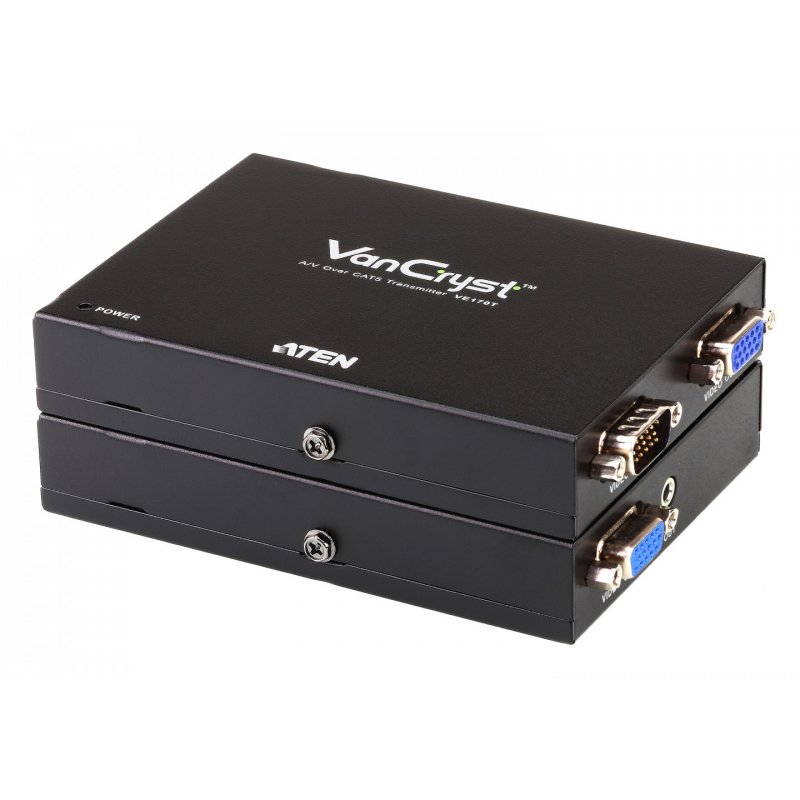Aten VE170 vga+audio 300M over CAT5 extender kit