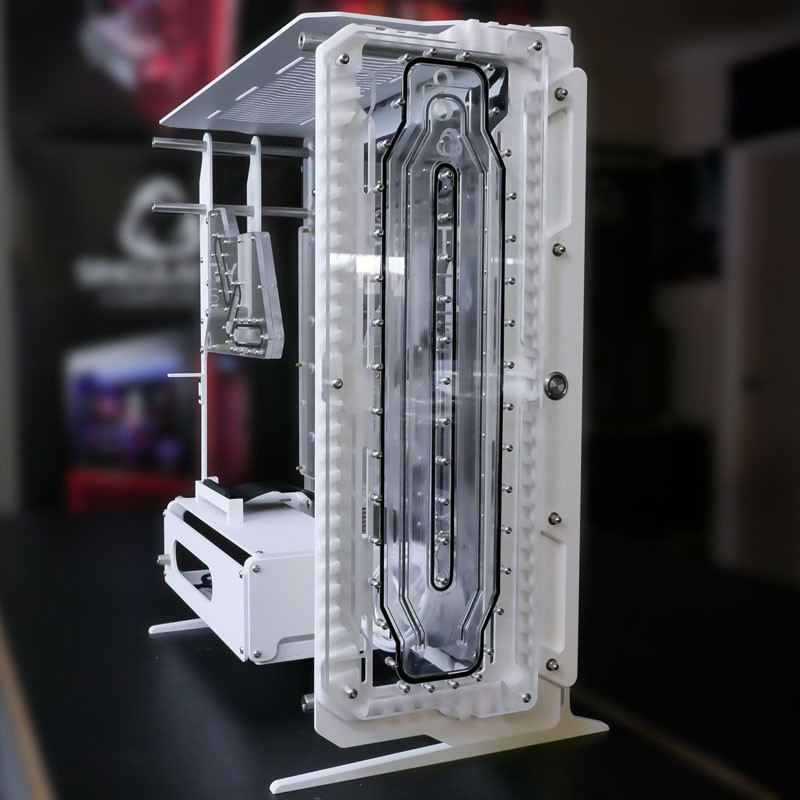 Singularity compatible Computers Spectre 2.0 Elite Kit Front Distro Plate - weiß