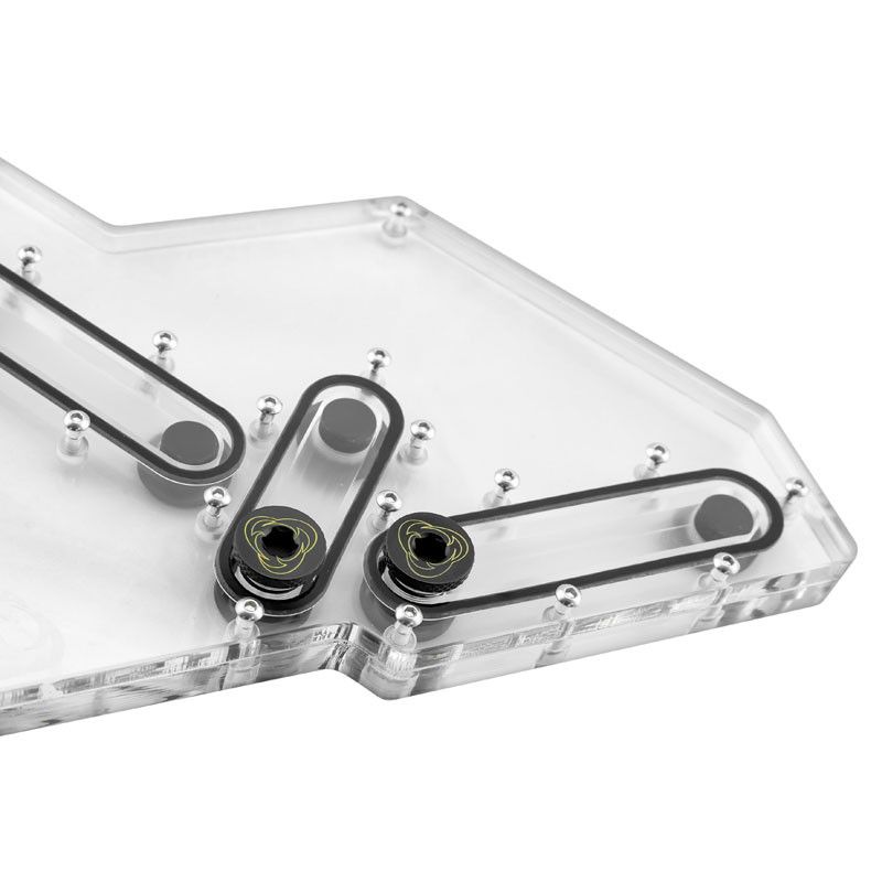 Singularity compatible Computers Spectre 2.0 Elite Kit Side Distro Plate - schwarz