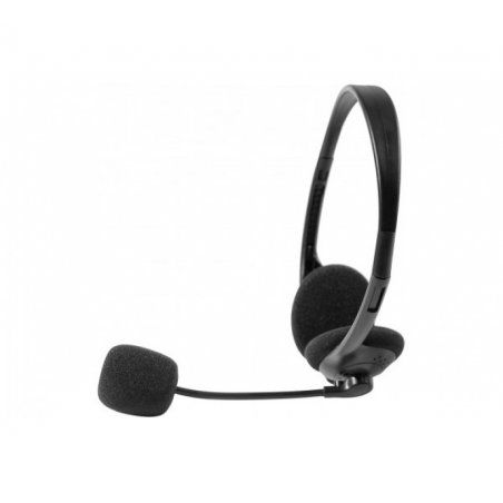 CUC Exertis Connect 059222 headphones/headset Wired Head-band Office/Call center Black