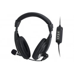 DACOMEX AH760-U Foldable Stereo Headset with microphone Grey