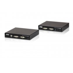 ATEN USB 2.0 DVI Dual View HDBase T2.0 KVM Extender with Audio and RS232 (150m)