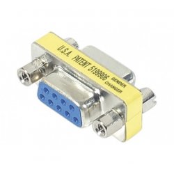 Mini coupler DB9 female/ female