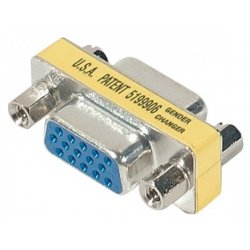 Mini changer HD15 female/ female (vga)