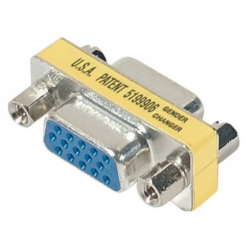 Dexlan 083740 changeur de genre de câble VGA Argent