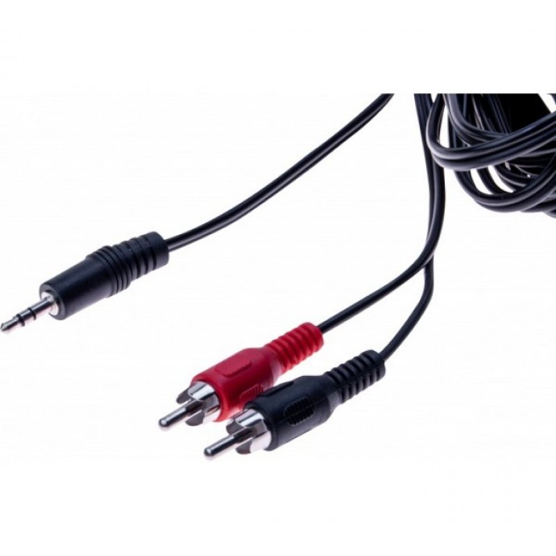 EXC 108561 audio cable 5 m 2 x RCA 3.5mm Black