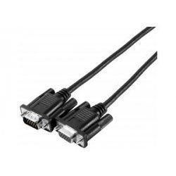 Dexlan SVGA M/F 10m VGA cable VGA (D-Sub) Black