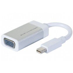 Mini DisplayPort 1.2 to VGA active converter Metal housing