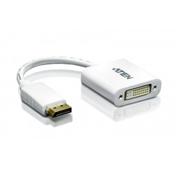 ATEN DisplayPort to DVI converter, PC: Up to UXGA / HDTV: Up to 1080i,1080p