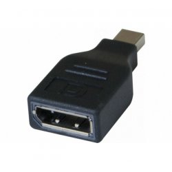 EXC 128099 changeur de genre de câble DisplayPort Mini DisplayPort Noir