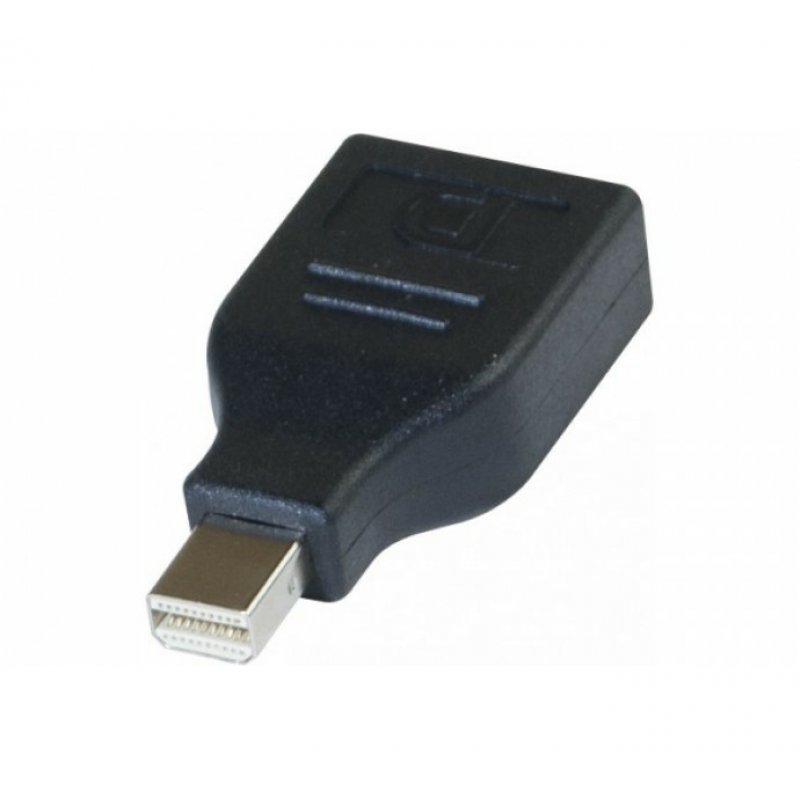 Two directional mini DisplayPort M to DisplayPort F Adapter