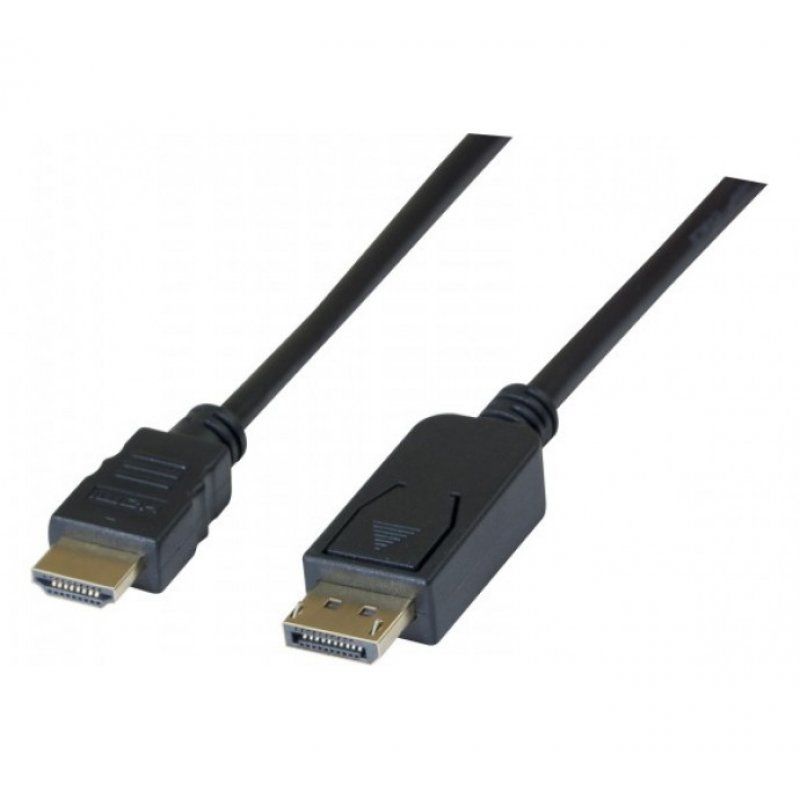 Hypertec 128164-HY câble vidéo et adaptateur 3 m DisplayPort HDMI Noir