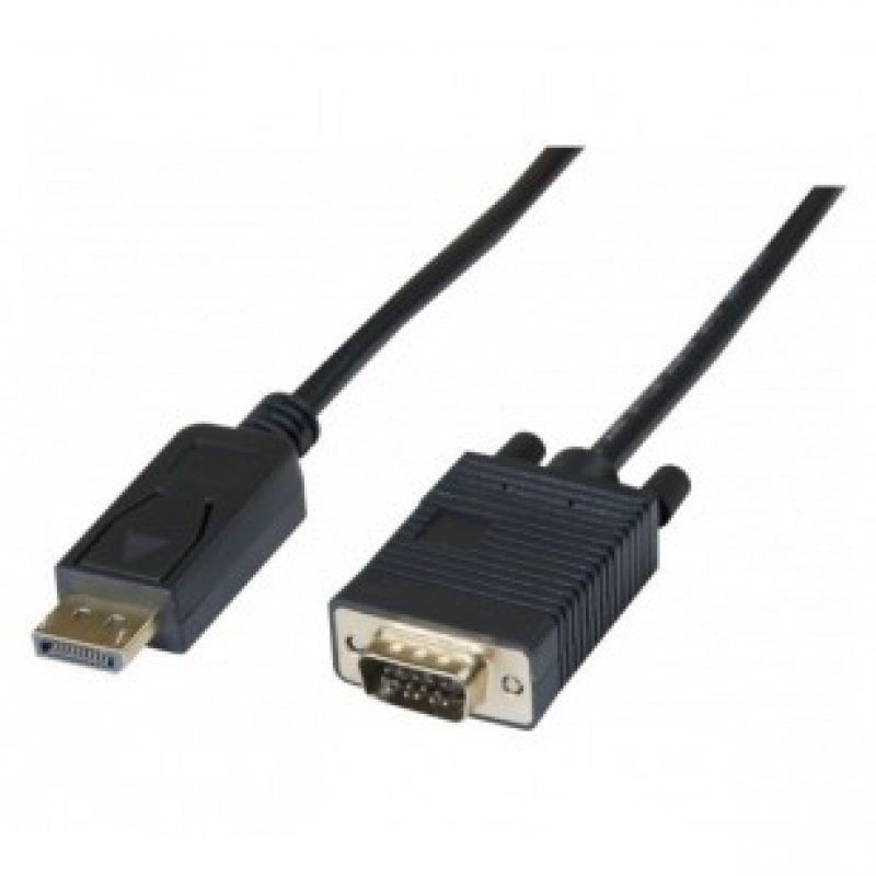 Hypertec 128213-HY video cable adapter 2 m VGA (D-Sub) DisplayPort Black