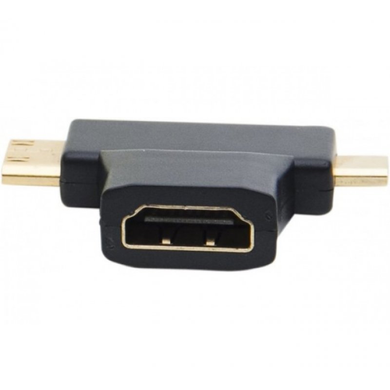 Mini/micro HDMI male to HDMI female adapter