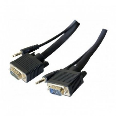 SVGA Monitor cord with audio- 1.80 m